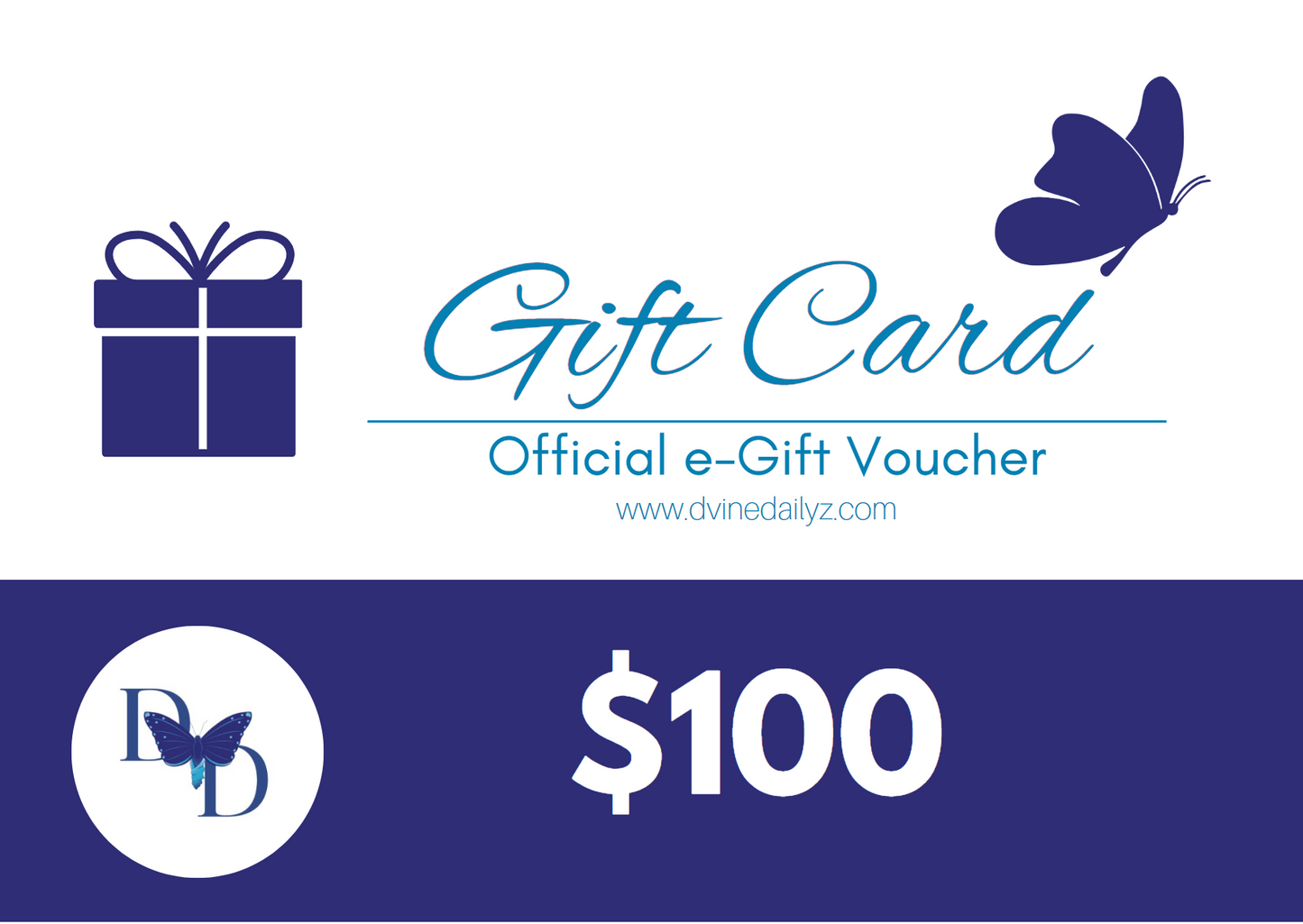 Dvine Dailyz Gift Card