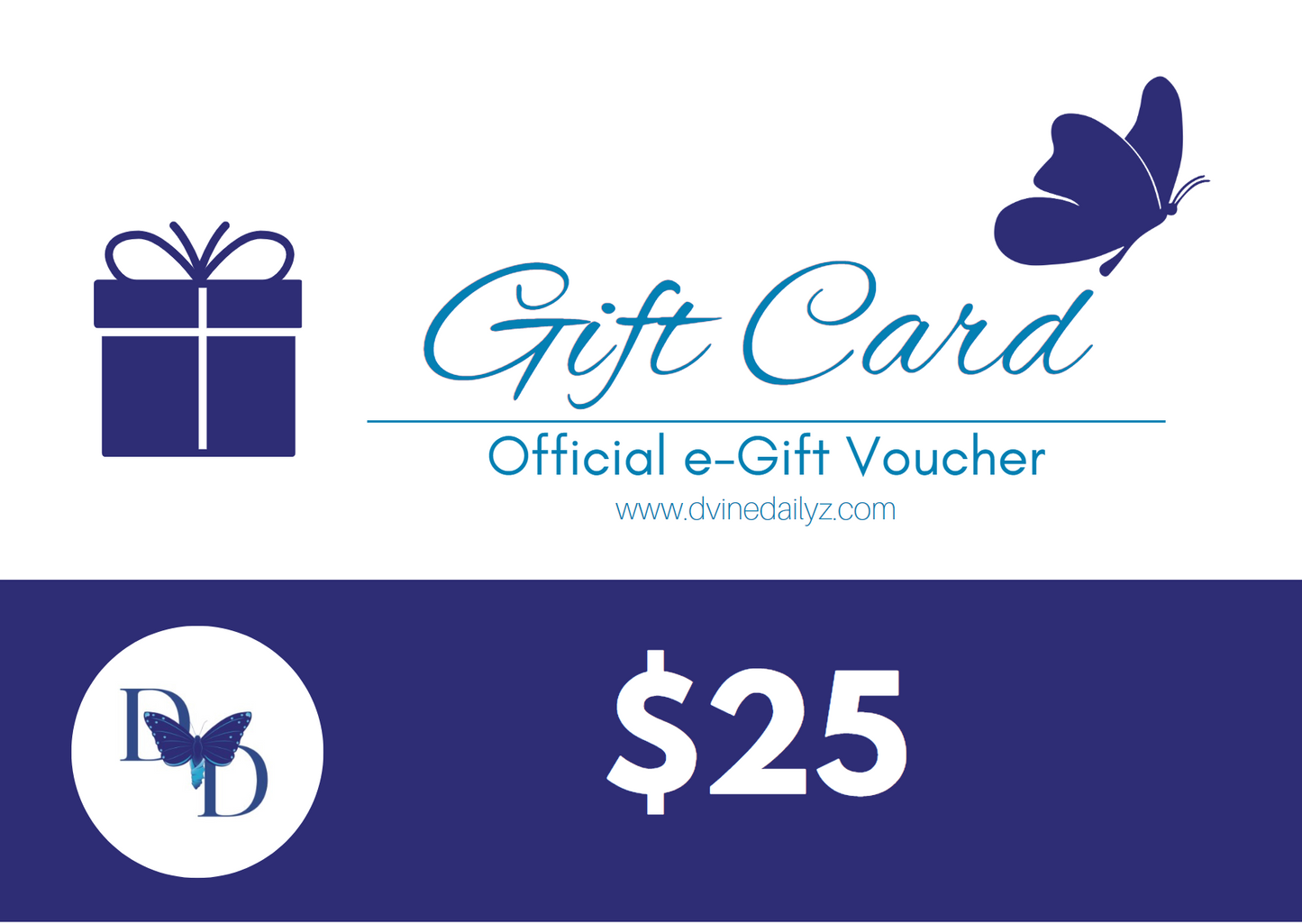 Dvine Dailyz Gift Card